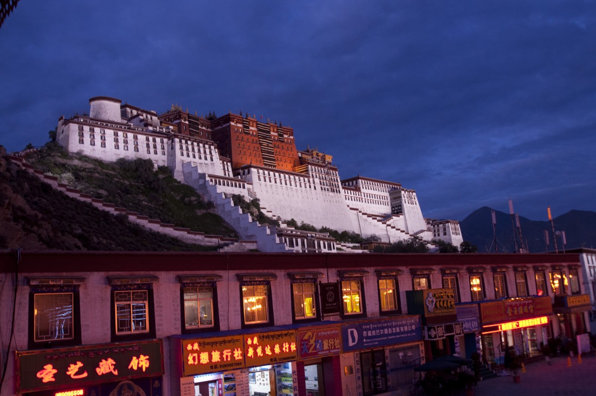 Potalapaleis in Lhasa
